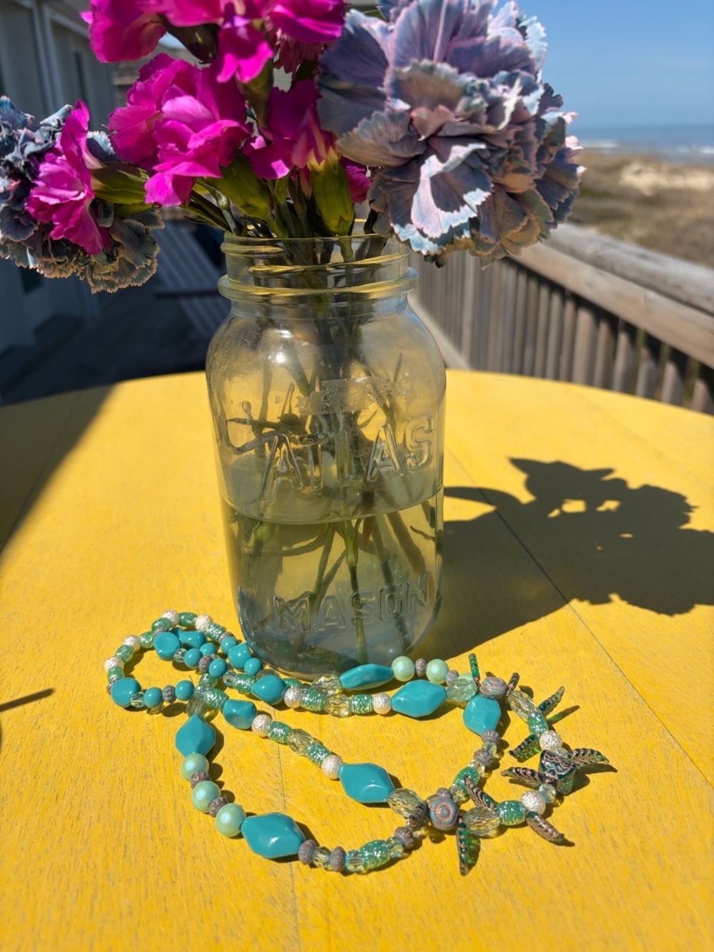Unique Handmade Beaded Necklace